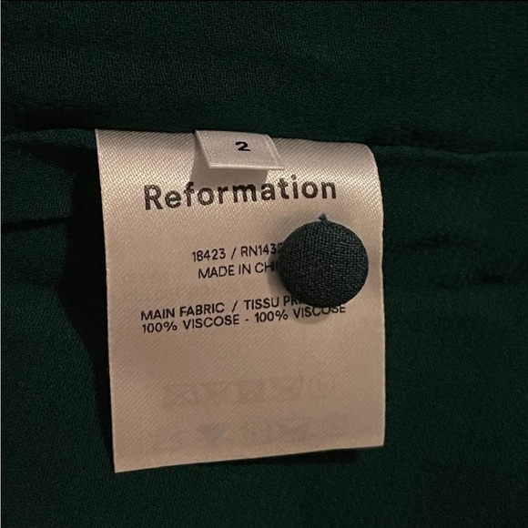 Reformation Doutzen Dress in Lake - Picture 4 of 5